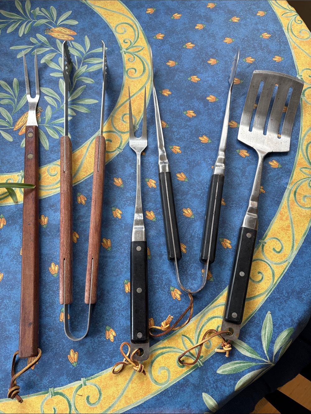 Stainless Steel BBQ Tool Set -5 Piece Grill Accessories